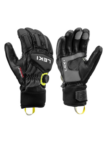 Leki Griffin Tune 3D Boa Black/Graphite/Ice Lemon 8 СКИ Ръкавици