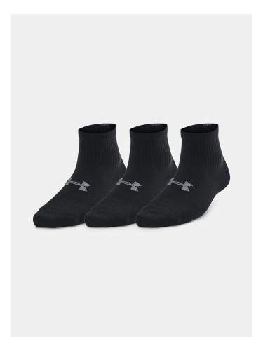 Under Armour Essential 3pk Qtr Yth Socks