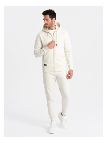 Ombre BASIC men's sweatshirt set unbuttoned sweatshirt + joggers