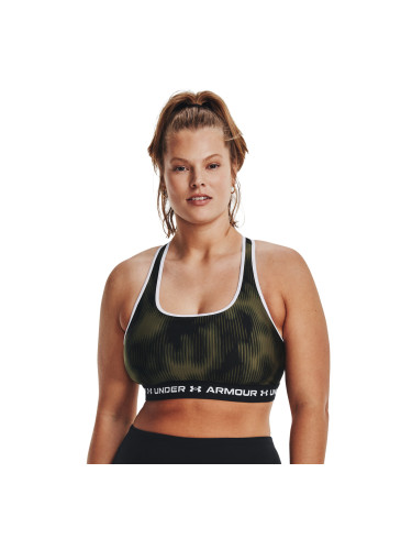 Under Amour Crossback Mid Print Women's Sports Compression Bra