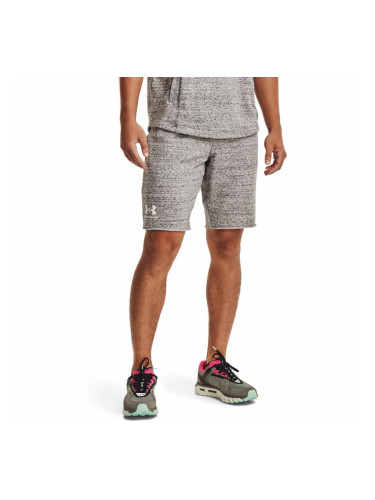 Men's shorts Under Armour Rival Terry Short - white striped