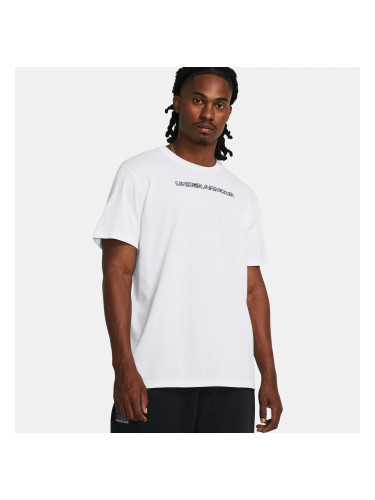 Men's T-shirt Under Armour HW Logo Overlay Emb SS