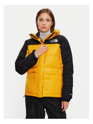 The North Face Пухено яке Himalayan NF0A4R2W Жълт Regular Fit