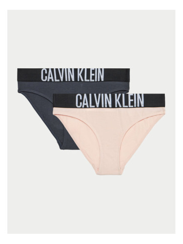 Calvin Klein Underwear Комплект 2 чифта бикини G80G800701 Цветен