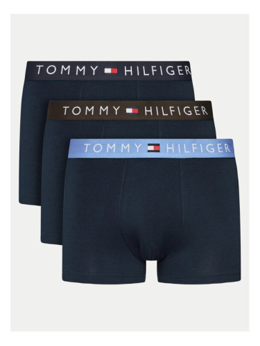 Tommy Hilfiger Комплект 3 чифта боксерки UM0UM03181 Тъмносин