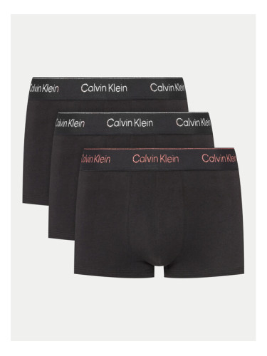 Calvin Klein Underwear Комплект 3 чифта боксерки 000NB4076A Черен