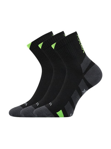 3PACK VoXX black socks