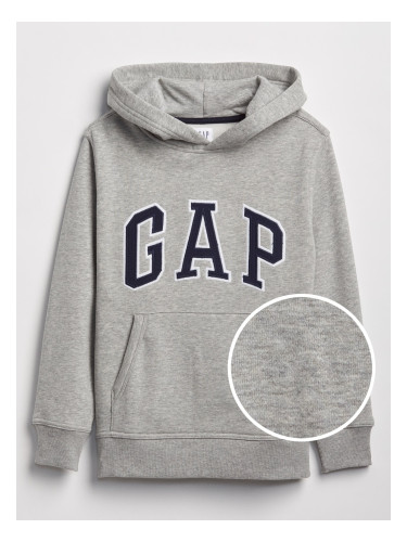 Grey Boys' Children's Sweatshirt GAP Logo hoodie