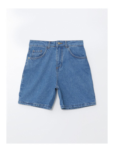 LC Waikiki Bermuda Fit Women's Jean Shorts