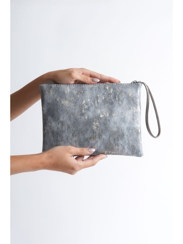 Capone Outfitters Paris Glitter Denim Blue Mini Bag