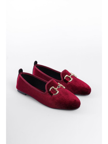 Capone Outfitters Velvet Women's Ballerinas