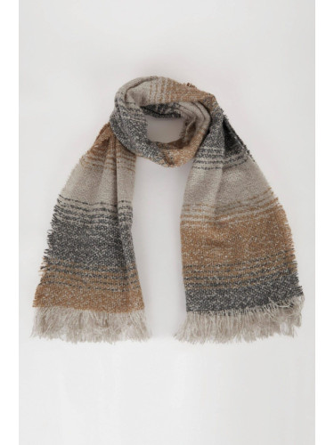 DEFACTO Women's Striped Scarf