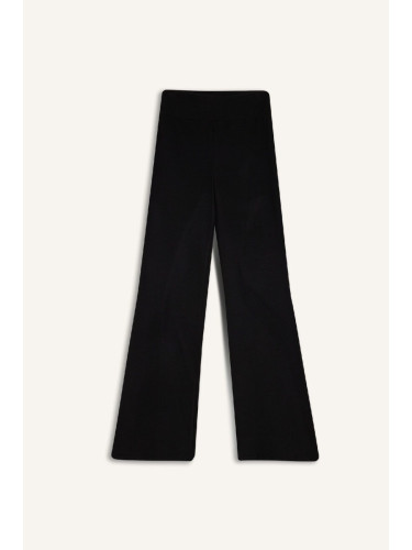 DeFactoFit Wide Leg Waist-hugging Wide Leg Ankle Length Trousers