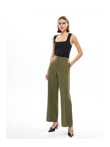 LC Waikiki LCW Elastic Waist Wide Leg Women's Trousers