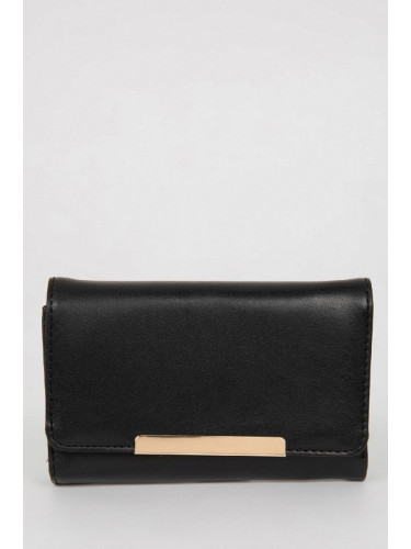 DEFACTO Women's Faux Leather Wallet