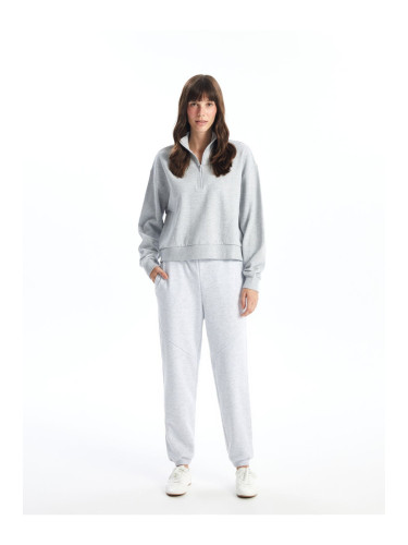 LC Waikiki Women's Elastic Waist Plain Jogger Sweatpants