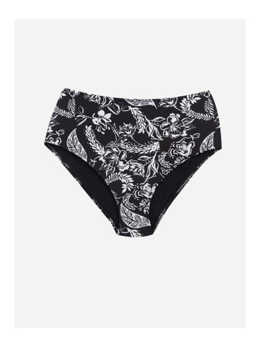 LC Waikiki LCW DREAM Black Printed 1 Floral Women's Bikini Bottom