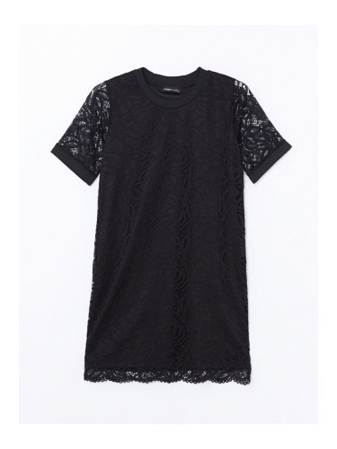 LC Waikiki Crew Neck Lace Women's Dress