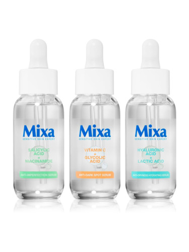 MIXA Sensitive Skin Expert Set комплект за грижа за лицето 3x30 мл.