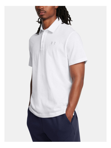 Under Armour UA Icon Polo T-shirt Byal