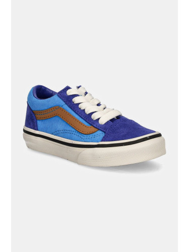 Детски ниски кецове Vans Old Skool в синьо VN000CYMBER1