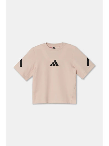 Детска тениска adidas J ZNE TEE в розово JF2846