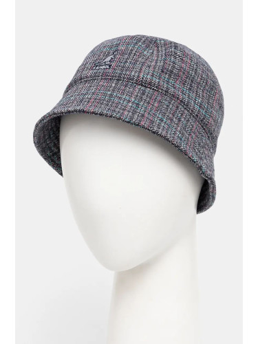 Капела Kangol WARPED HERRINGBONE DOME в тъмносиньо K5430.NG411