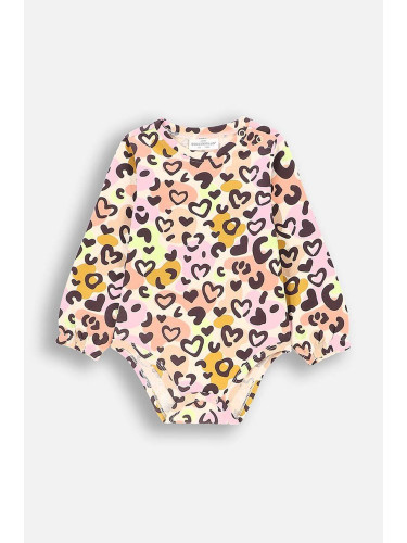 Бебешко боди Coccodrillo PASTELOVE GIRL NEWBORN