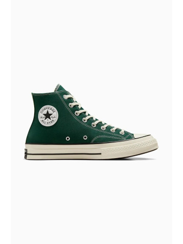 Високи кецове Converse Chuck 70 в зелено A09467C