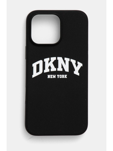 Кейс за телефон Dkny iPhone 16 Pro Max 6.9 в черно DKHMP16XSNYACH