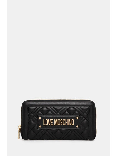 Портмоне Love Moschino дамски в черно JC5600PP0L