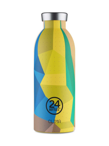 Термобутилка 24bottles Clima Bottle 500ml Yellow Vertigo Clima.050.Yellow.Vertig