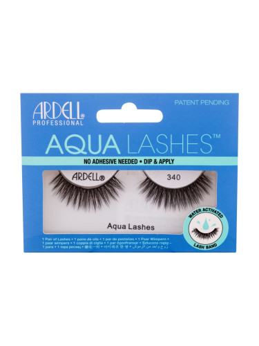 Ardell Aqua Lashes 340 Изкуствени мигли за жени 1 бр Нюанс Black