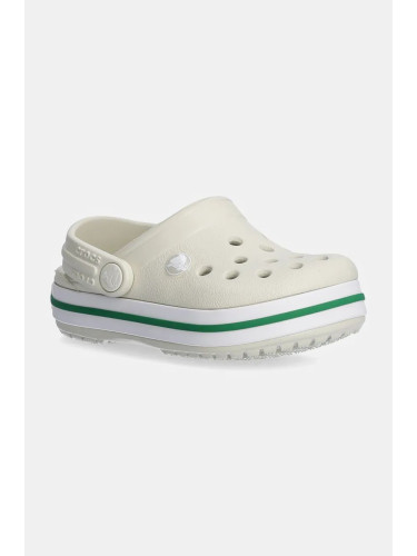 Детски чехли Crocs CROCBAND CLOG в бежово 207005