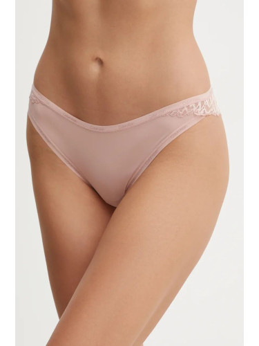 Бикини тип бразилиана Calvin Klein Underwear в розово 000QF7829E