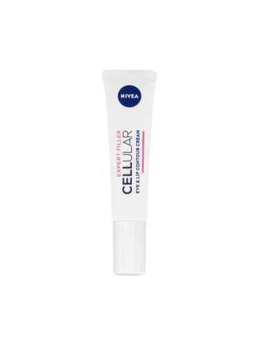 Nivea Cellular Expert Filler Eye & Lip Contour Cream Околоочен крем за жени 15 ml