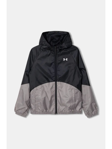 Детско яке Under Armour SPORT WINDBREAKER JKT в черно 1384206