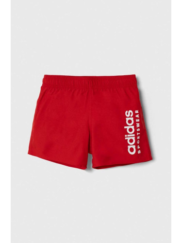 Детски плувни шорти adidas Performance ESS L CLX SHORT в червено IT2687