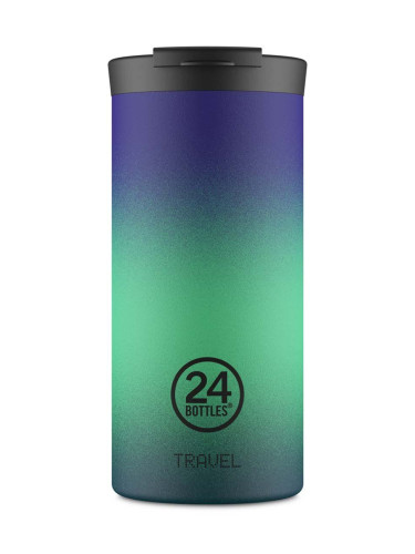 Термочаша 24bottles Travel Tumbler 600ml Borealis в зелено Travel.Tumb.600.Boreal