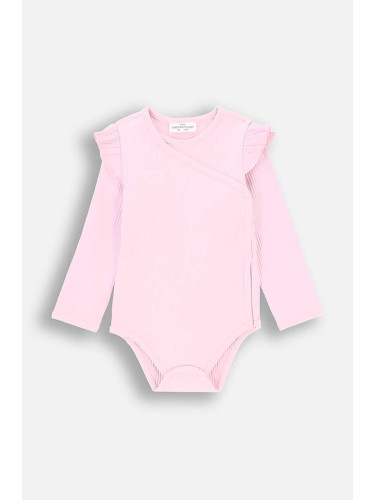 Бебешко боди Coccodrillo PASTELOVE GIRL NEWBORN