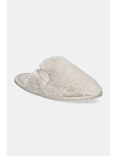 Пантофи Calvin Klein Jeans HOTEL SLIPPER FUR AFTER GLOW в бежово YW0YW01593