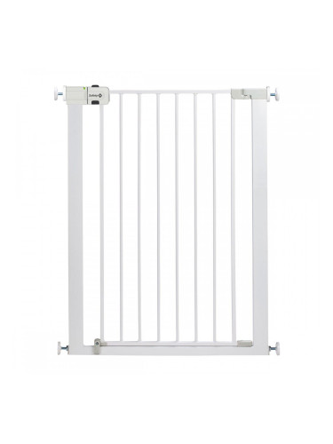 Универсална метална висока преграда за врата, цвят бял, Safety1st 