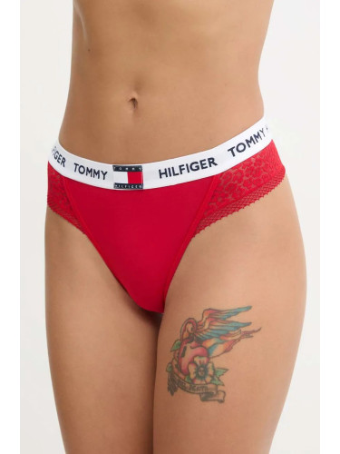 Прашки Tommy Hilfiger в червено UW0UW05619