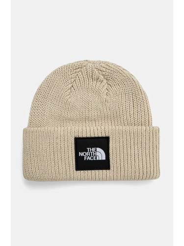 Шапка The North Face Explore Beanie в бежово  NF0A55KC4D51