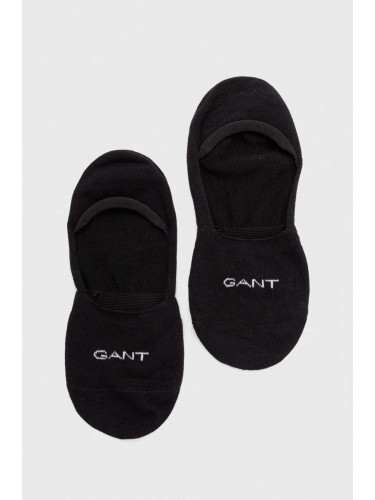 Чорапи Gant (2 чифта) в черно 9960257