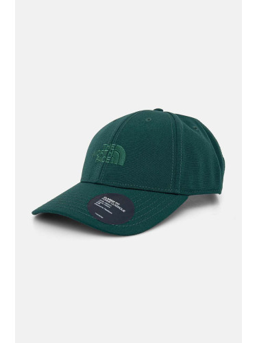 The North Face Recycled 66 Classic Hat в зелено с апликация NF0A4VSV1KI1