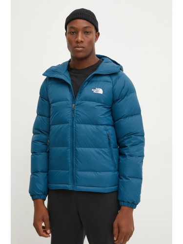 Пухено яке The North Face Hydrenalite в тюркоазено зимен модел NF0A5GIE1NO1