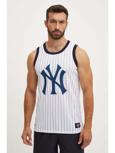 Тениска 47 brand New York Yankees в бяло B17PMMUHP591814WW