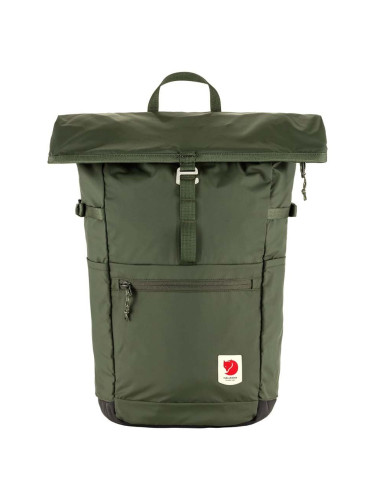 Раница Fjallraven High Coast Foldsack 24L в зелено голям размер с изчистен дизайн F23222.623