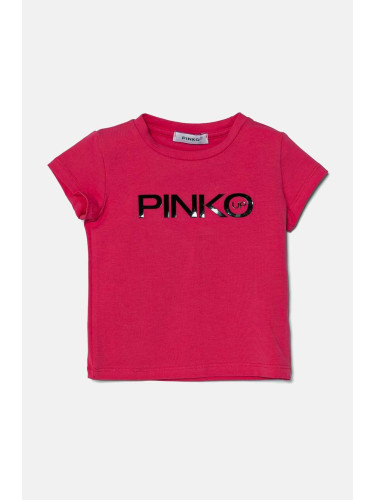 Детска тениска Pinko Up в розово F4PIBGTH186